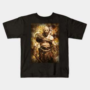 Kratos steampunk Kids T-Shirt